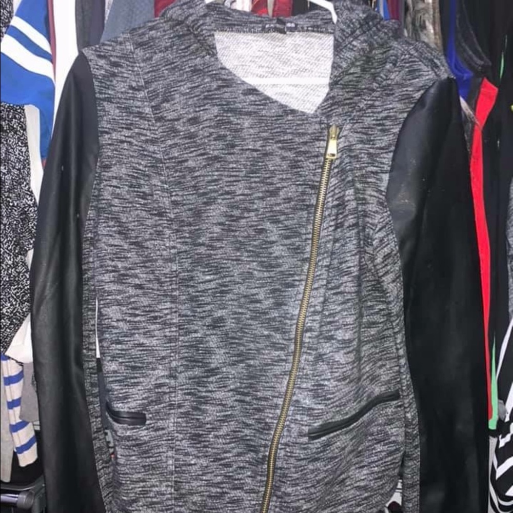 Leather jacket